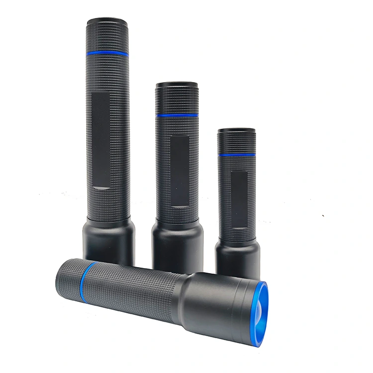 1000 lumen krachtige zaklamp aangedreven