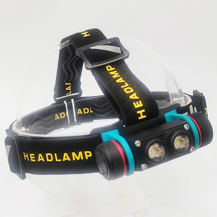 Rechargeable Headlamp Adjustable Headband 
