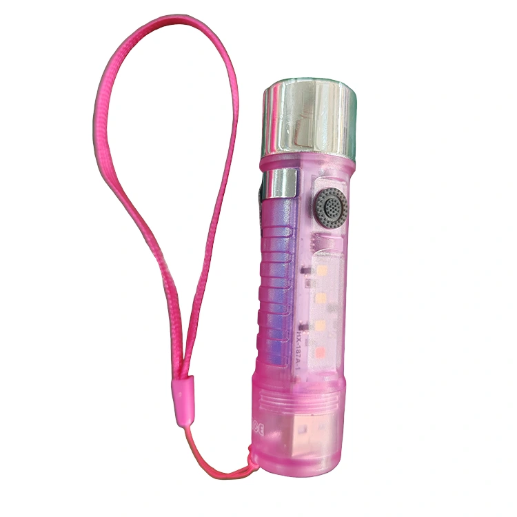 Mini USB-oplaad-LED-zaklamp met magneet